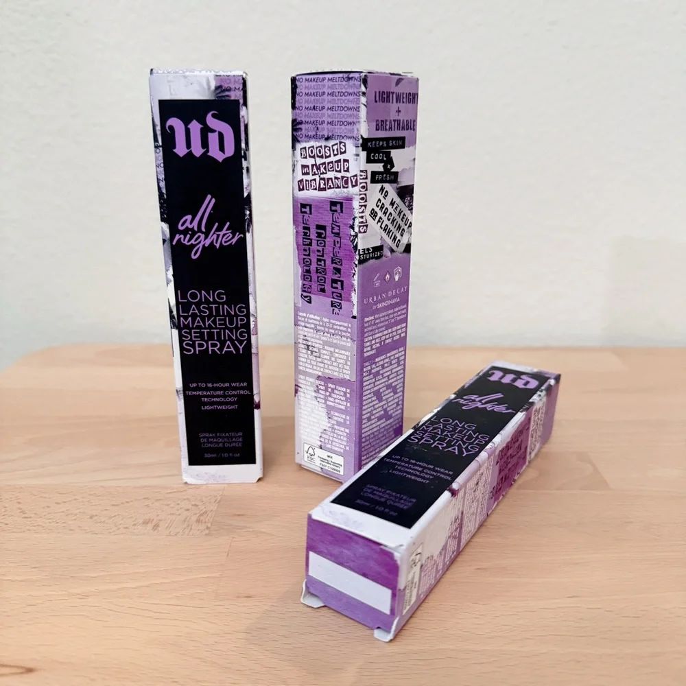Urban Decay All Nighter Makeup Setting Spray Trio